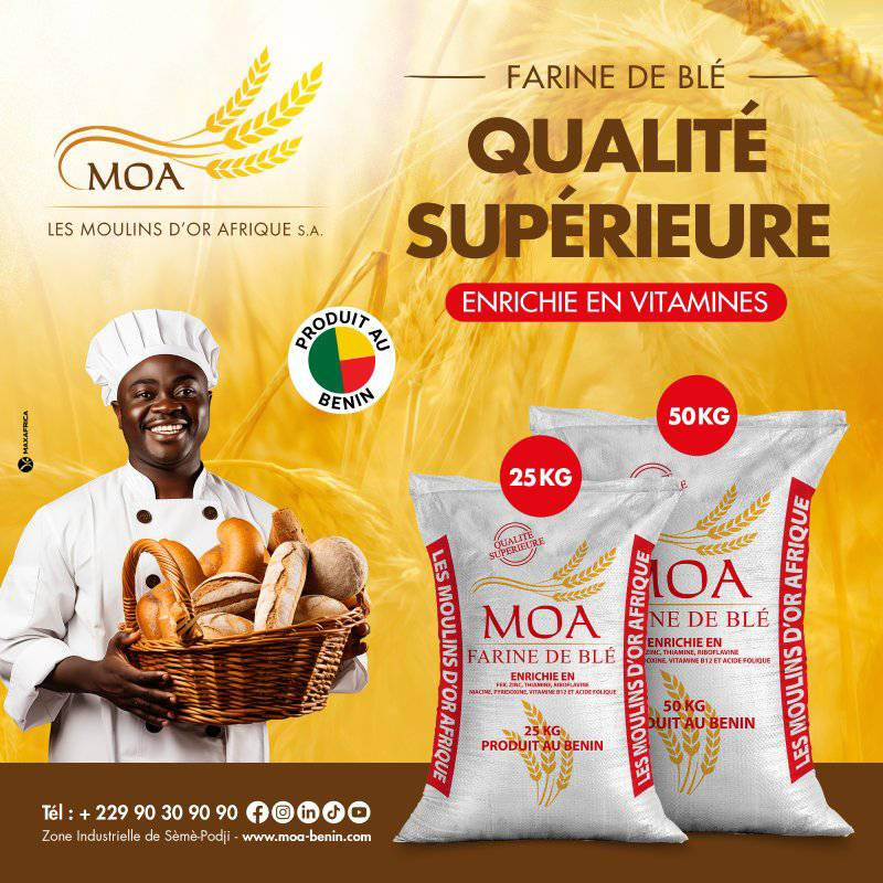 MOA : Une farine de qualité supérieure pour des produits d’exception