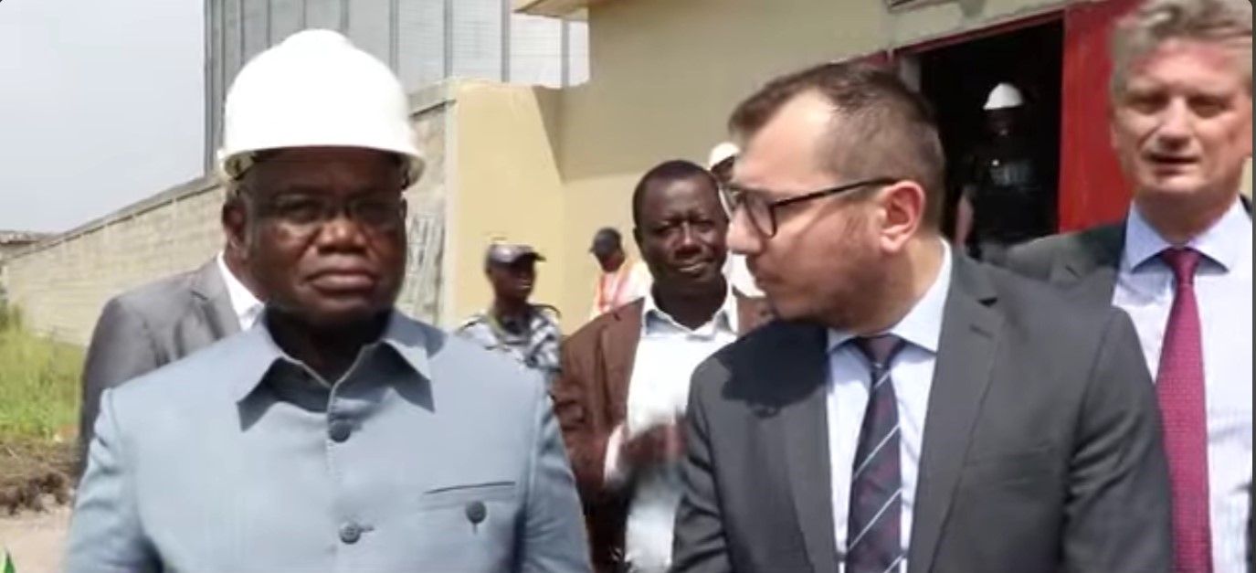 Visite du ministre de l&rsquo;énergie aux Moulins d&rsquo;Or Afrique